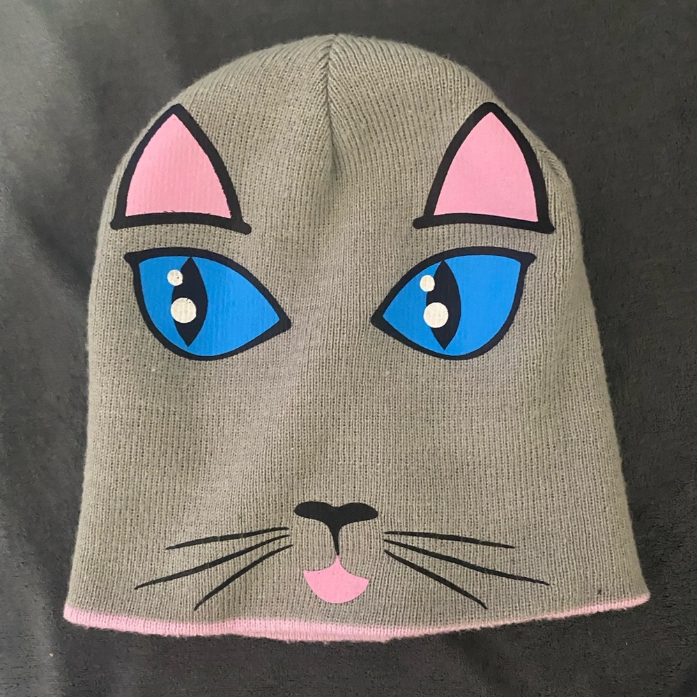 Reversible Cat Beanie